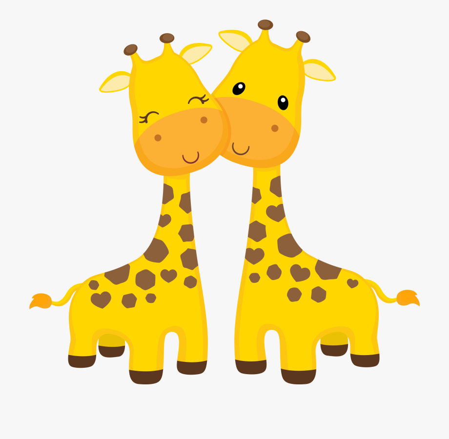 clipart giraffe couple