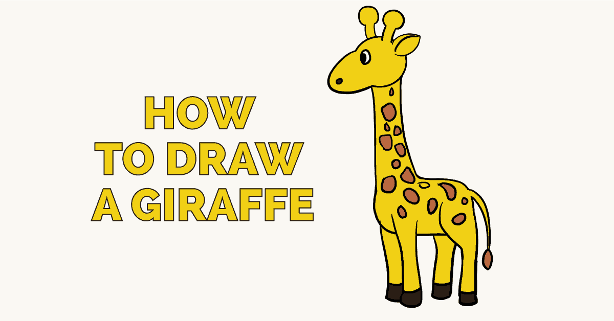 clipart giraffe easy