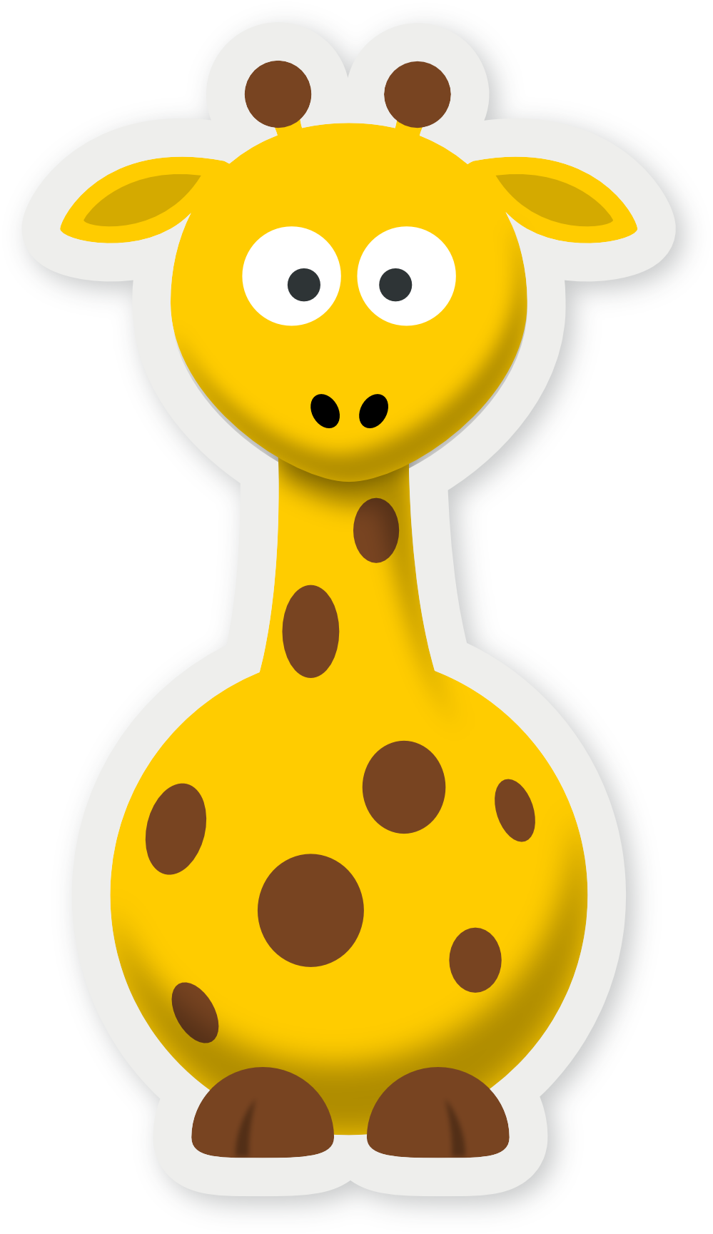 clipart giraffe gerald
