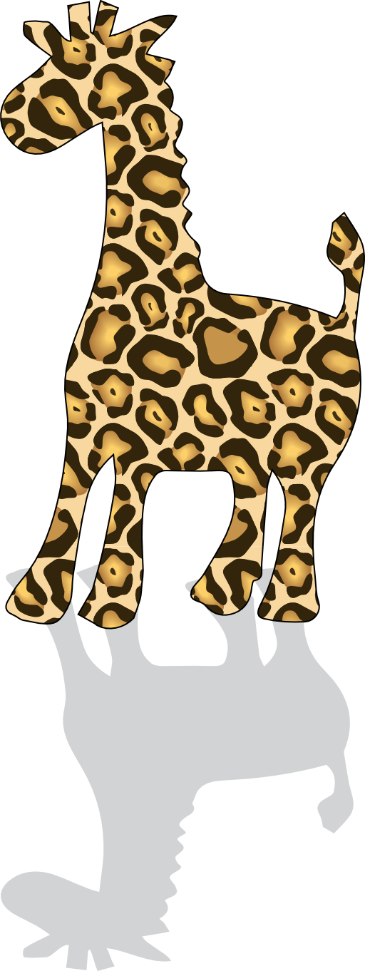 clipart giraffe icon