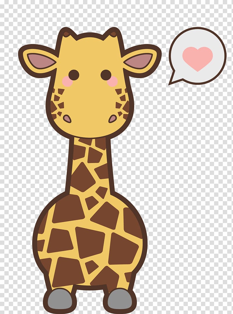 clipart giraffe icon