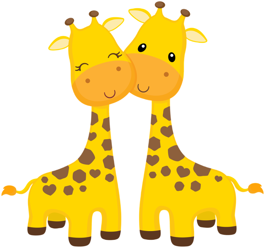 clipart giraffe kawaii
