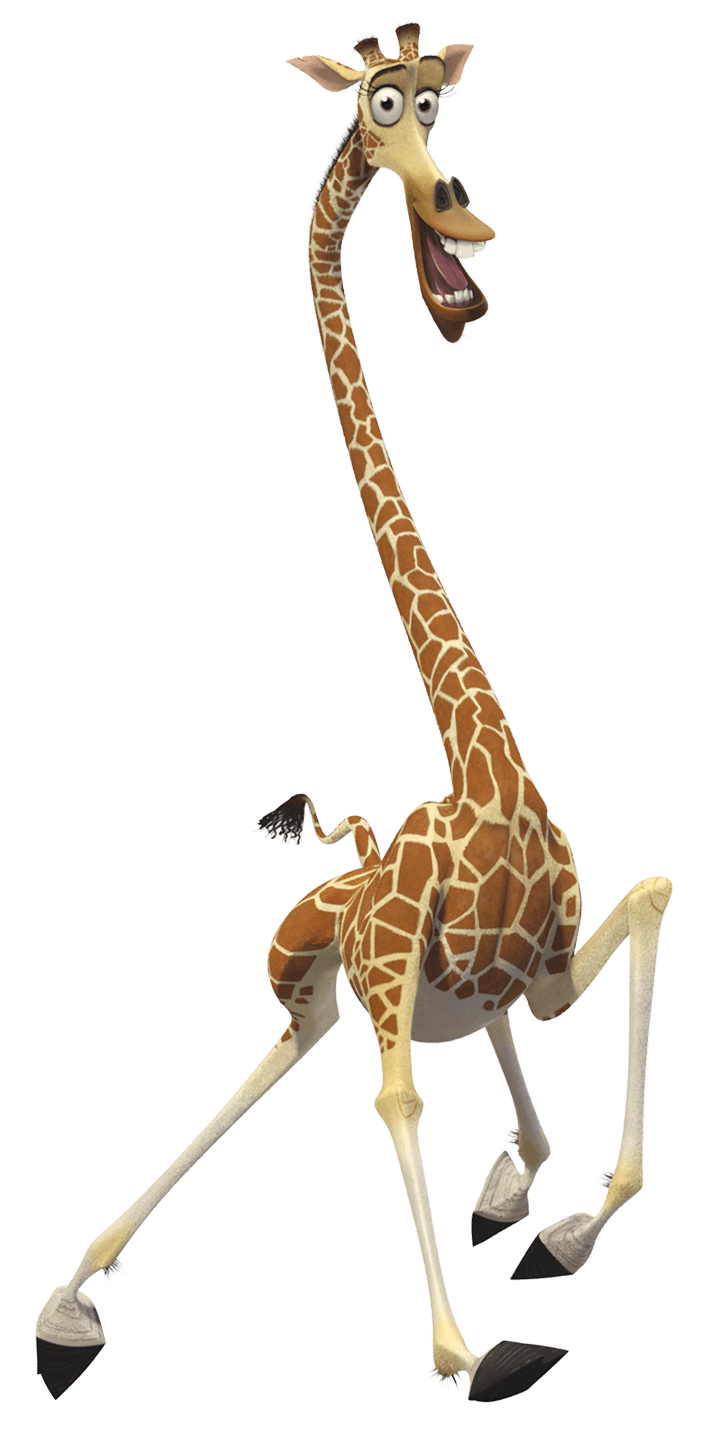 Sick giraffe