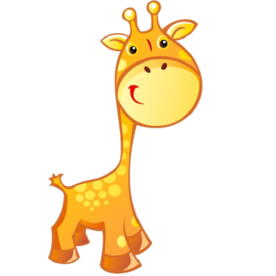 giraffe clipart caricature