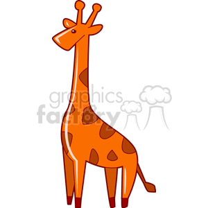 clipart giraffe profile