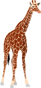 clipart giraffe realistic