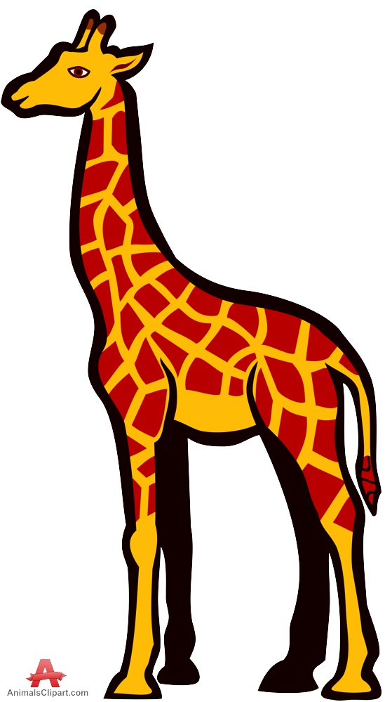 Free outline cliparts download. Giraffe clipart side view