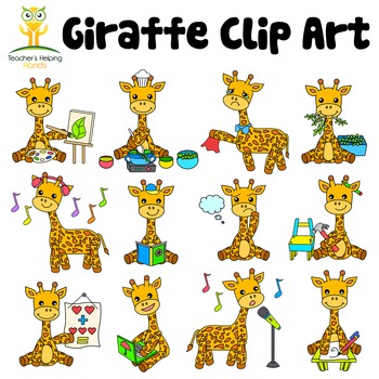 giraffe clipart teacher