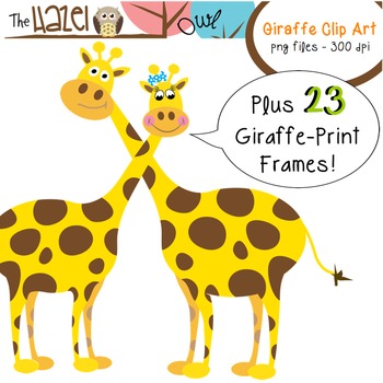 clipart giraffe teacher