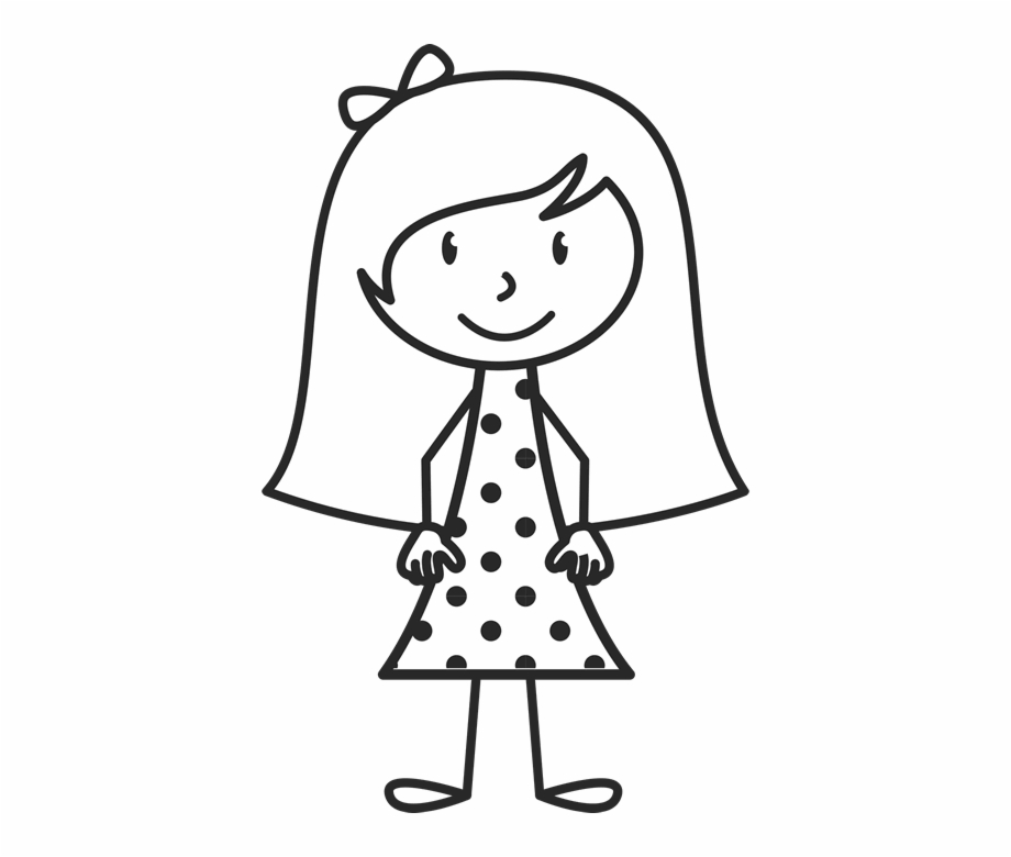 Girl clipart long hair, Girl long hair Transparent FREE for download on ...