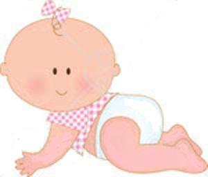 diaper clipart baby girl
