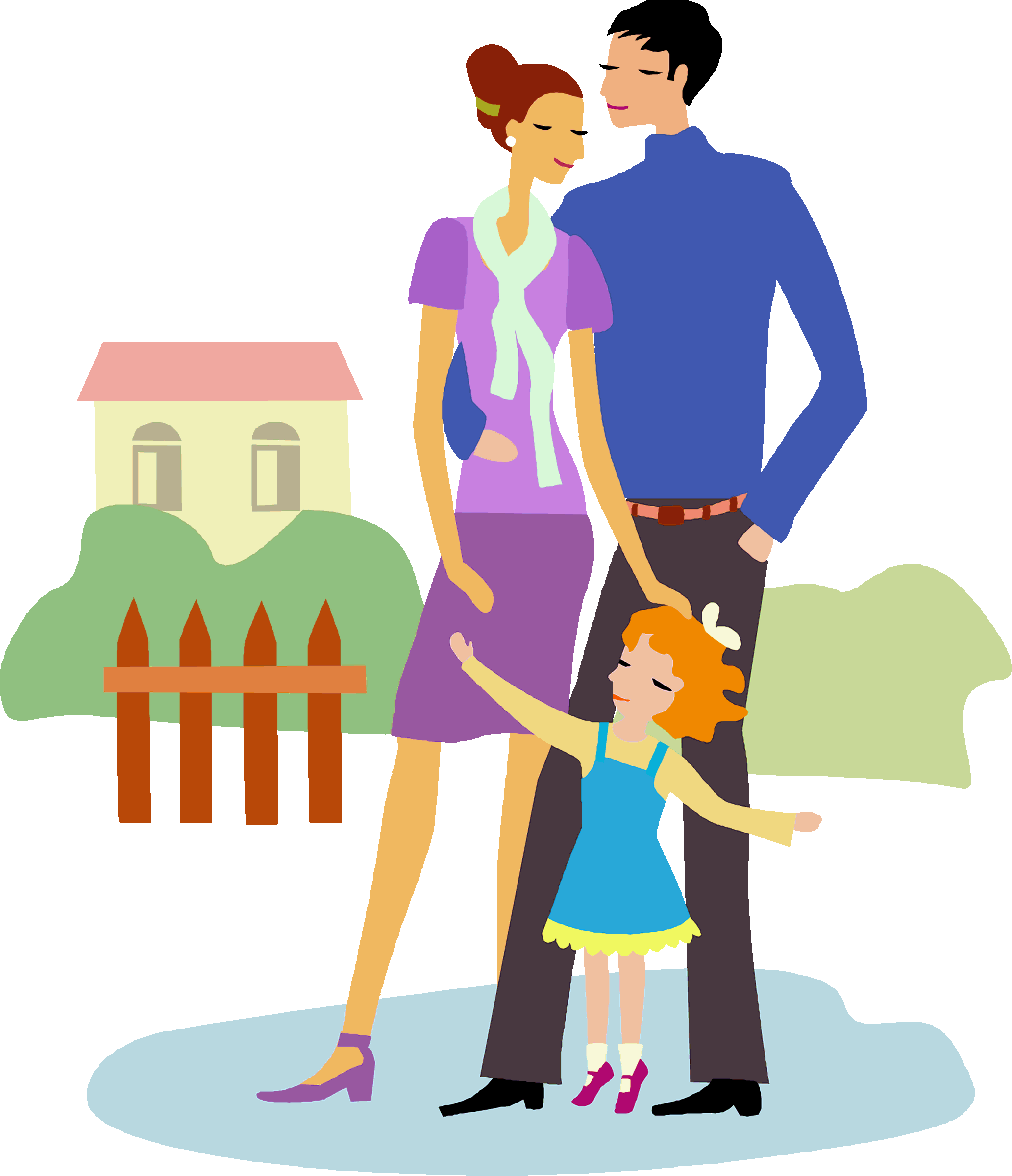  collection of with. Girl clipart family