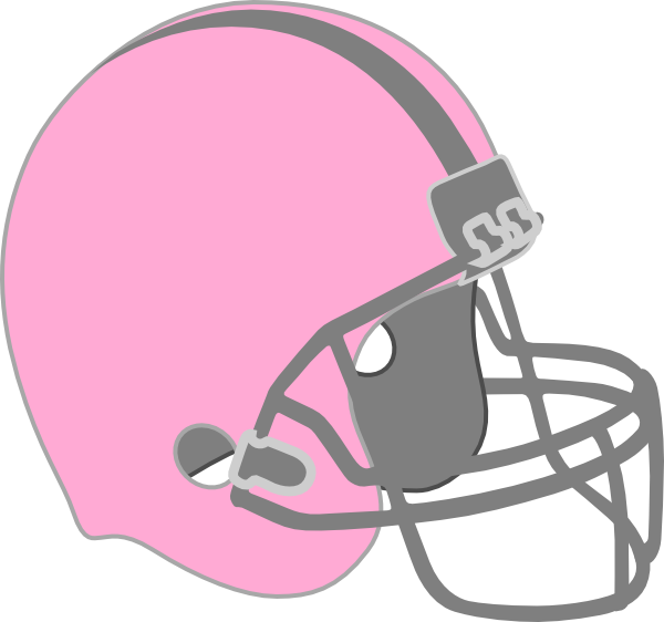 Pink football clip art. Helmet clipart fantasy