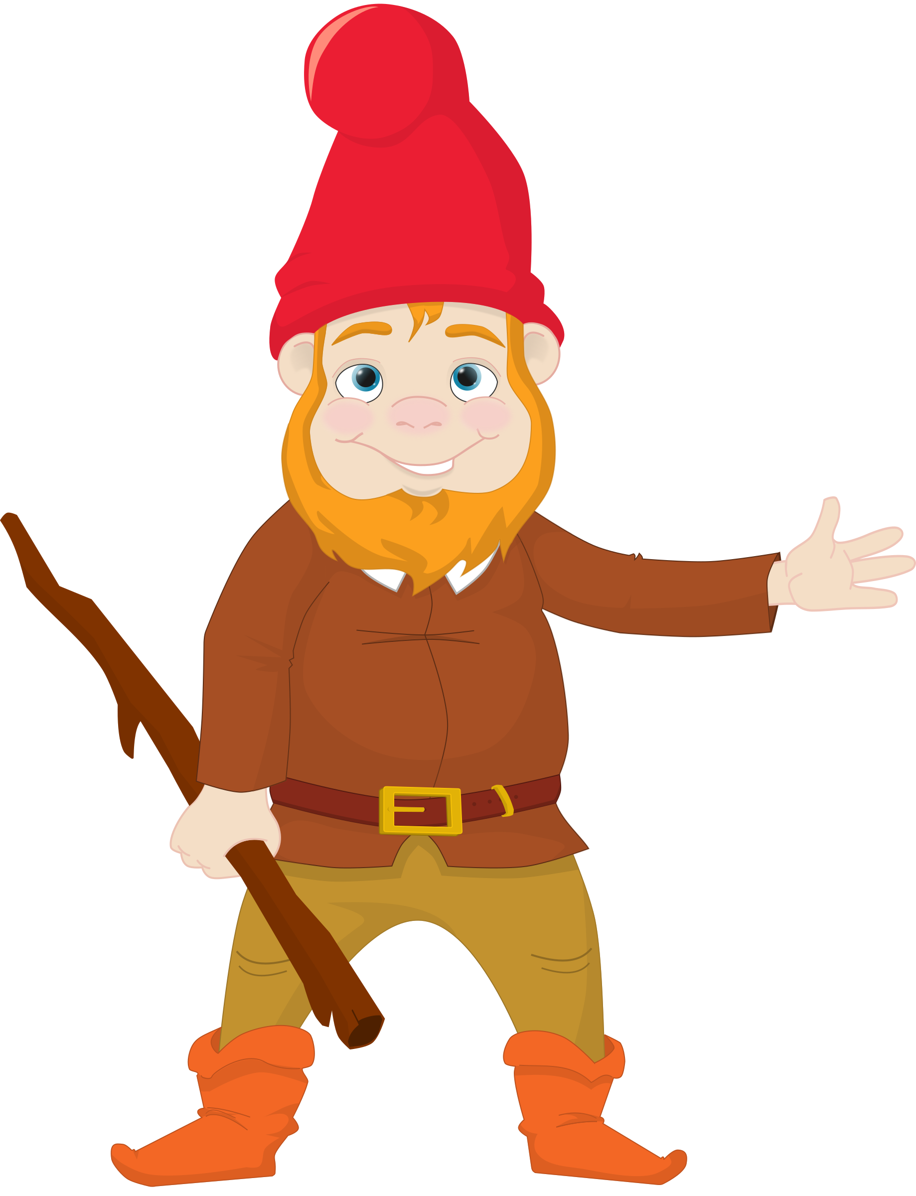girls clipart gnome