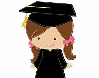 Girl graduation wikiclipart . Graduate clipart animated