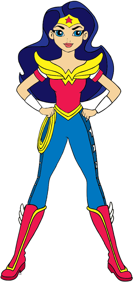 Dc super hero girls. Training clipart superhero