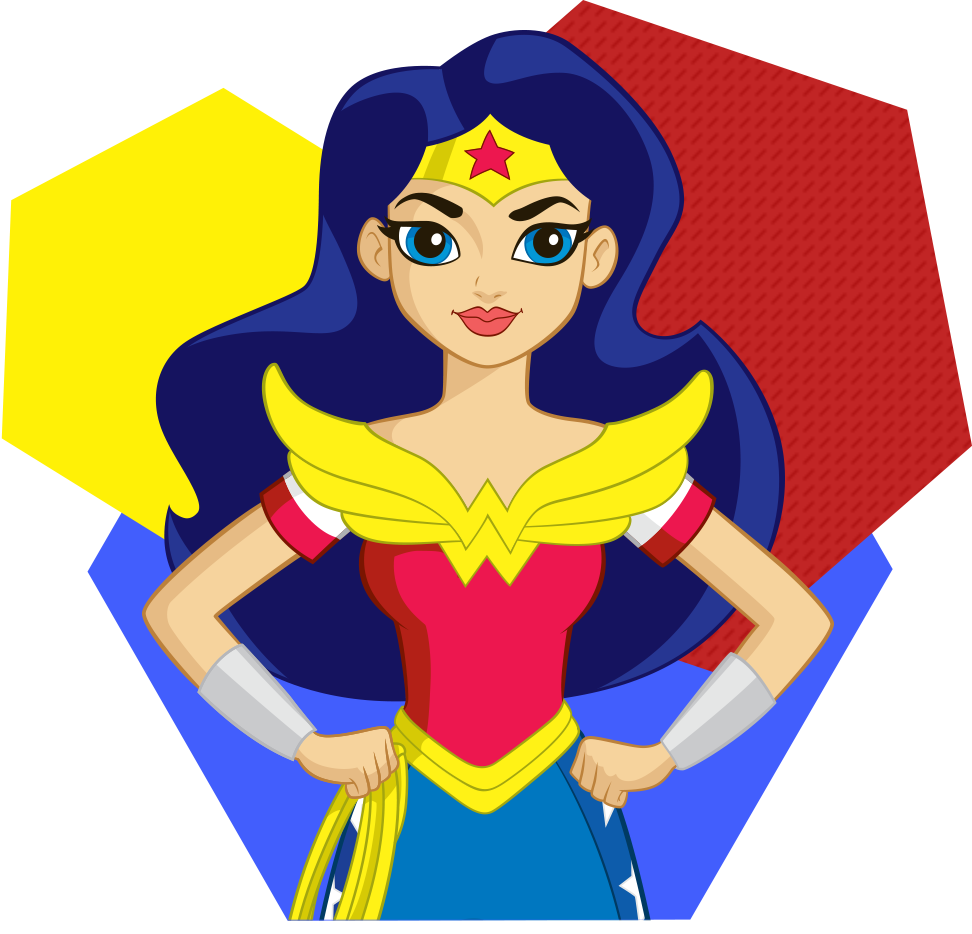 Clipart girl hero. How big of a