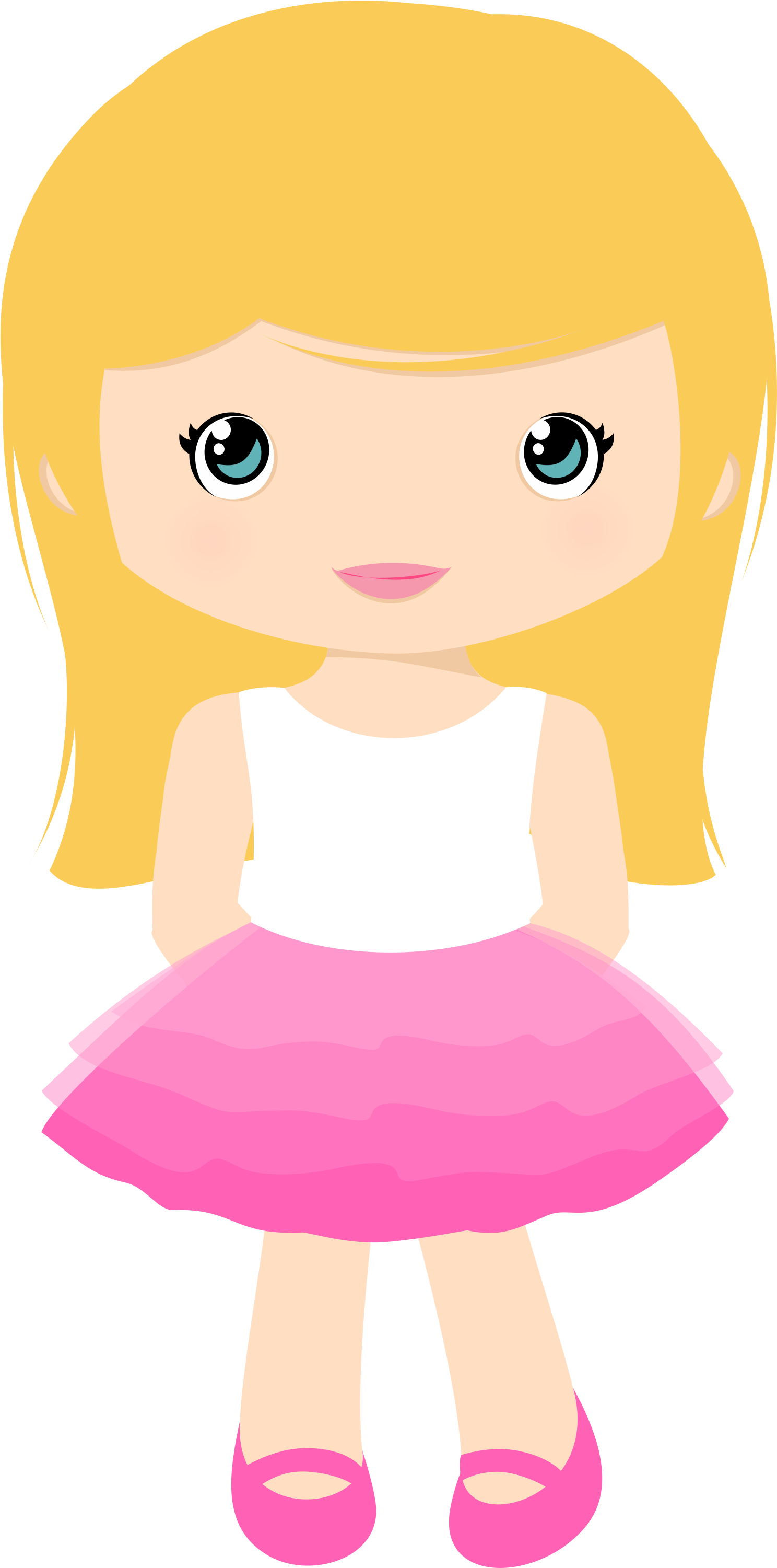 doll clipart pink doll