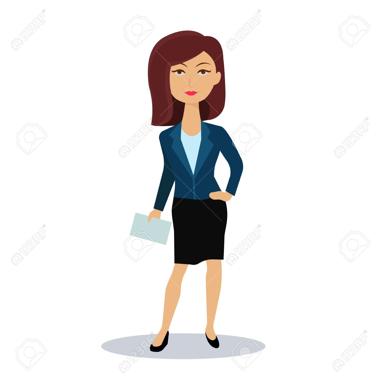 girls clipart manager