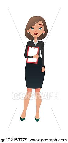 lady clipart manager