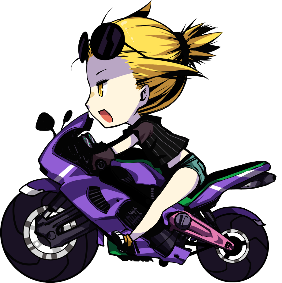 clipart girl motorcycle