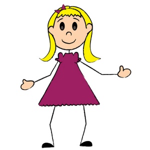 clipart girl person