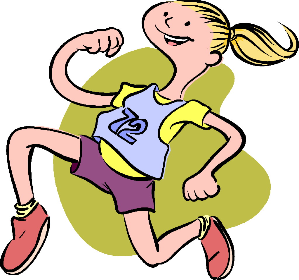 Race clipart running. Free girl cliparts download