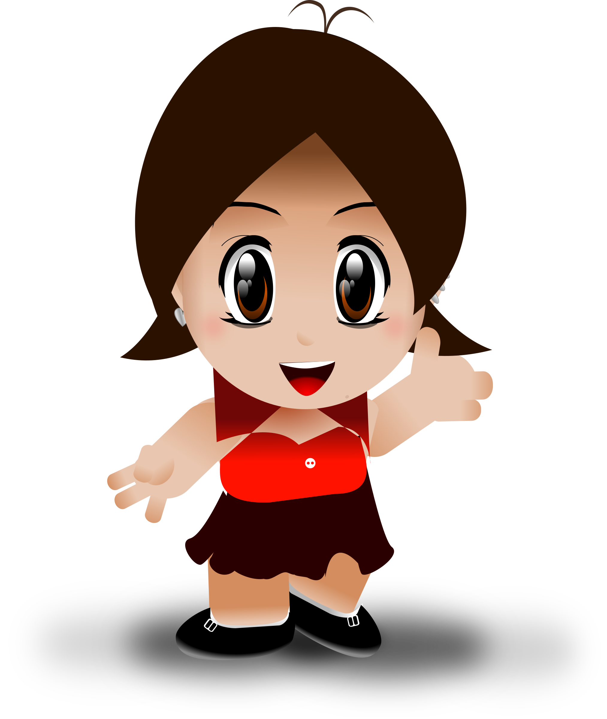 muscle clipart cute