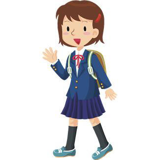 Clipart girl uniform. Free cliparts download clip