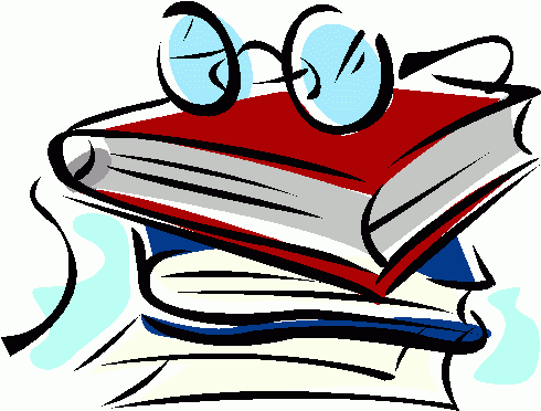 Glasses clipart book. And clip art bay