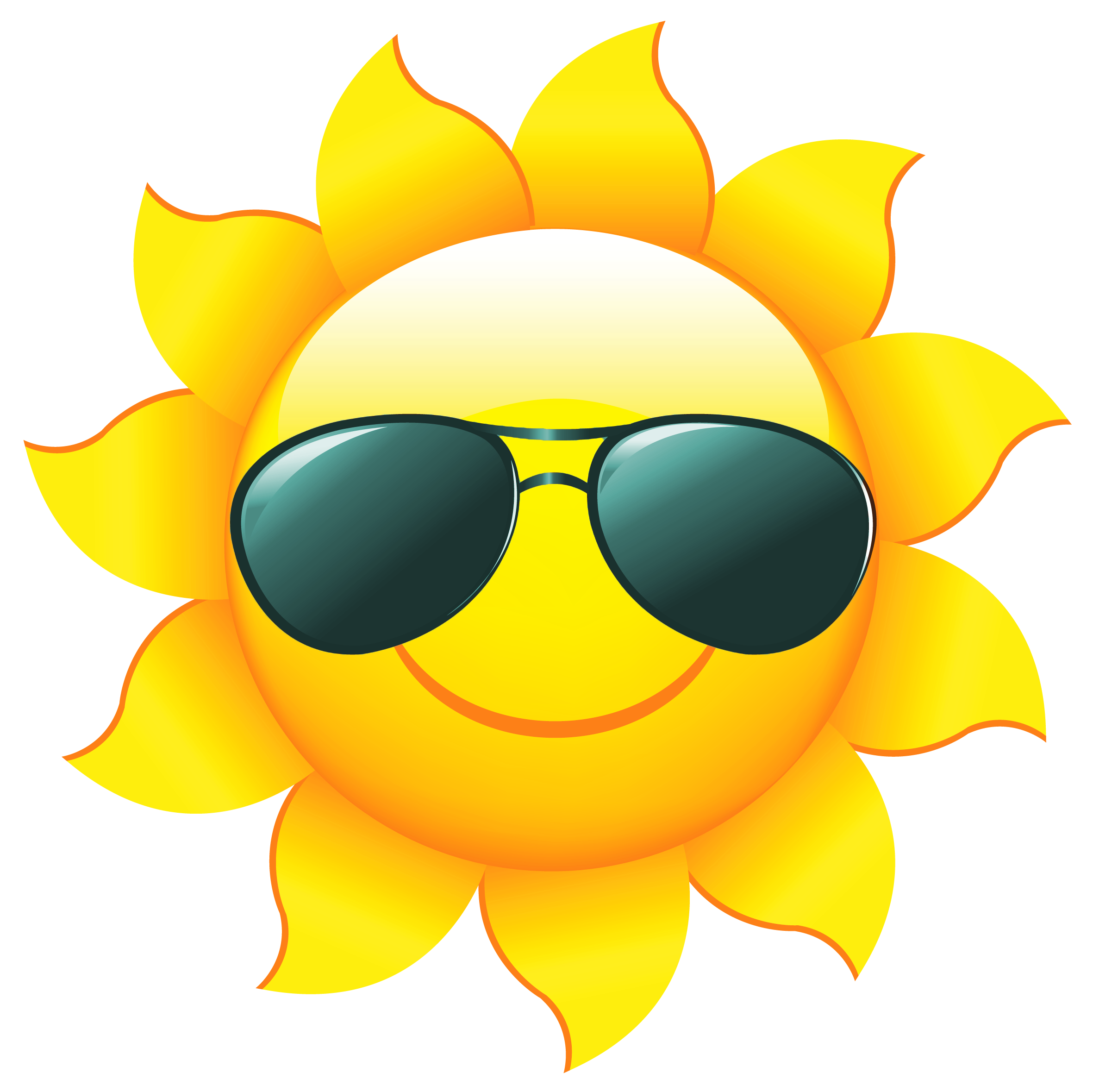 Sun with sunglasses clip. Clipart glasses chasma