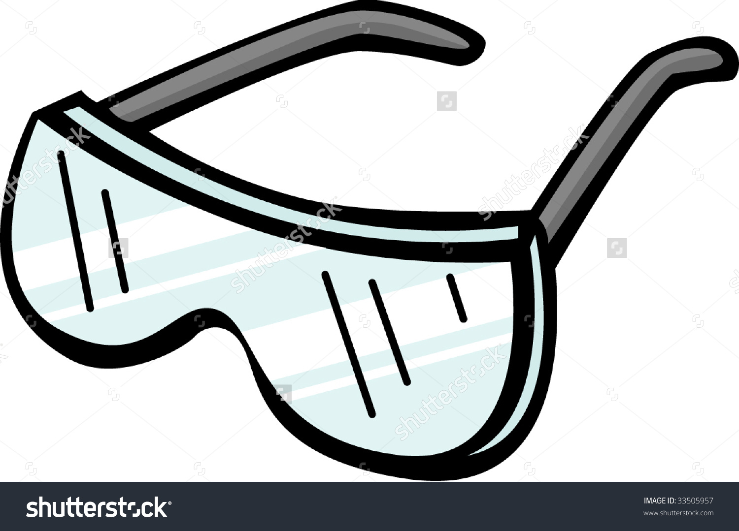 google clipart scientist goggles