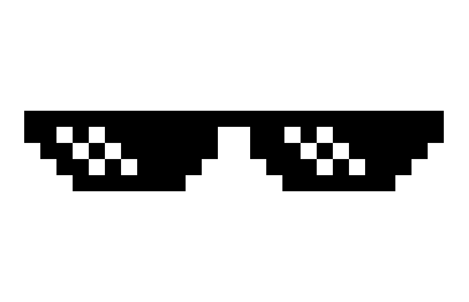 Sunglasses clipart dank. Deal with it glasses