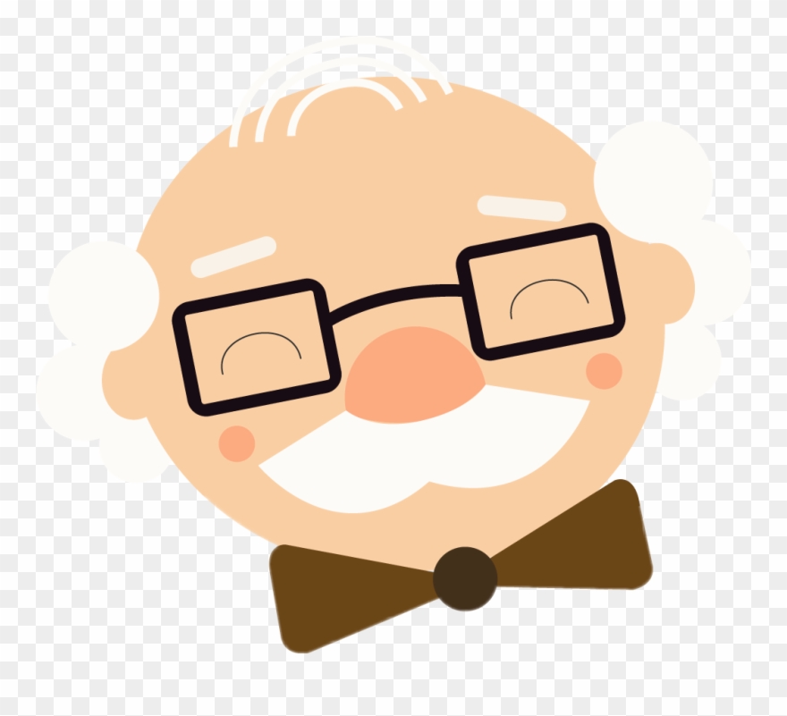 grandpa clipart glass