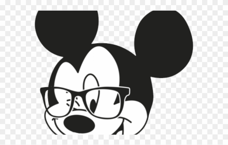 mickey clipart glass