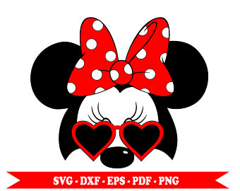 clipart glasses minnie mouse