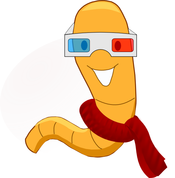 Worm clipart cool. Cinema clip art at