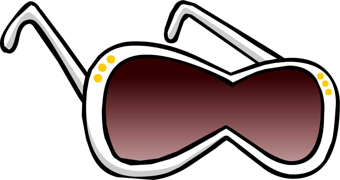 Image white clothing icon. Clipart sunglasses diva