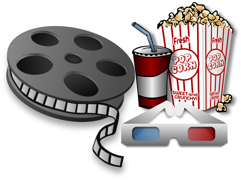 drinks clipart movie theater