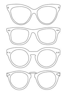 Clipart glasses printable. Template clip art library