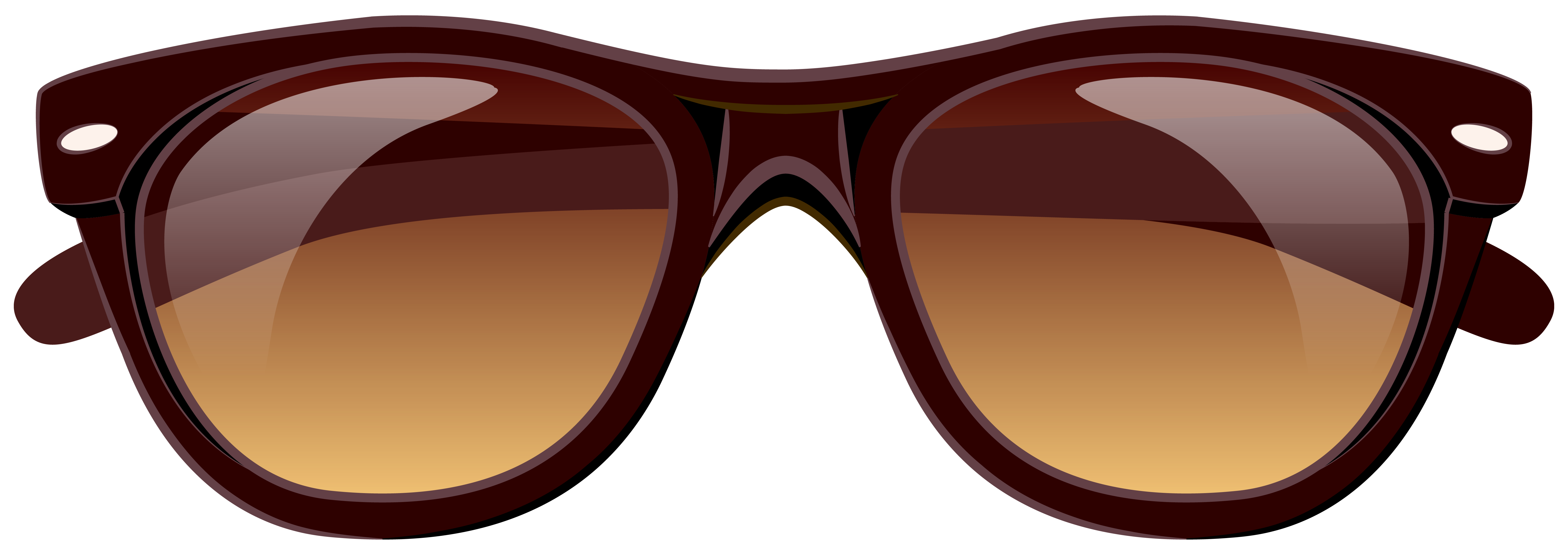 Brown sunglasses png picture. Clipart glasses sunglass