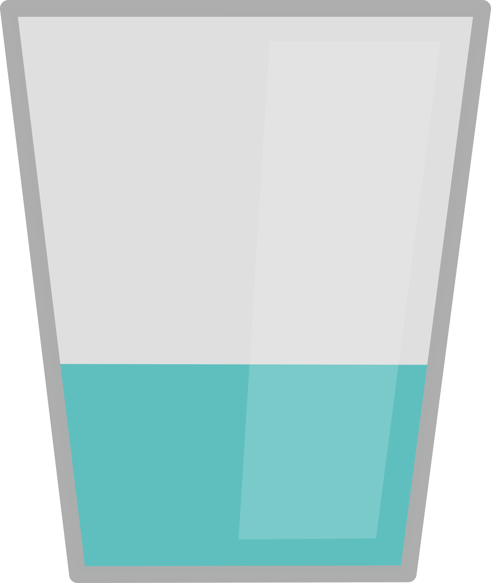 Glass of big image. Clipart glasses water