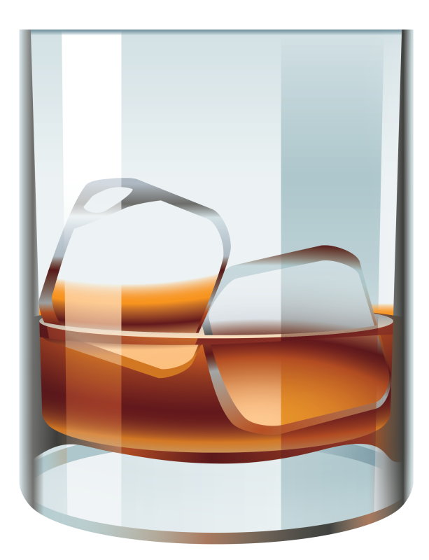 clipart glasses whiskey