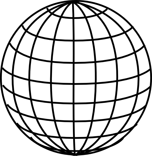 internet clipart globe grid