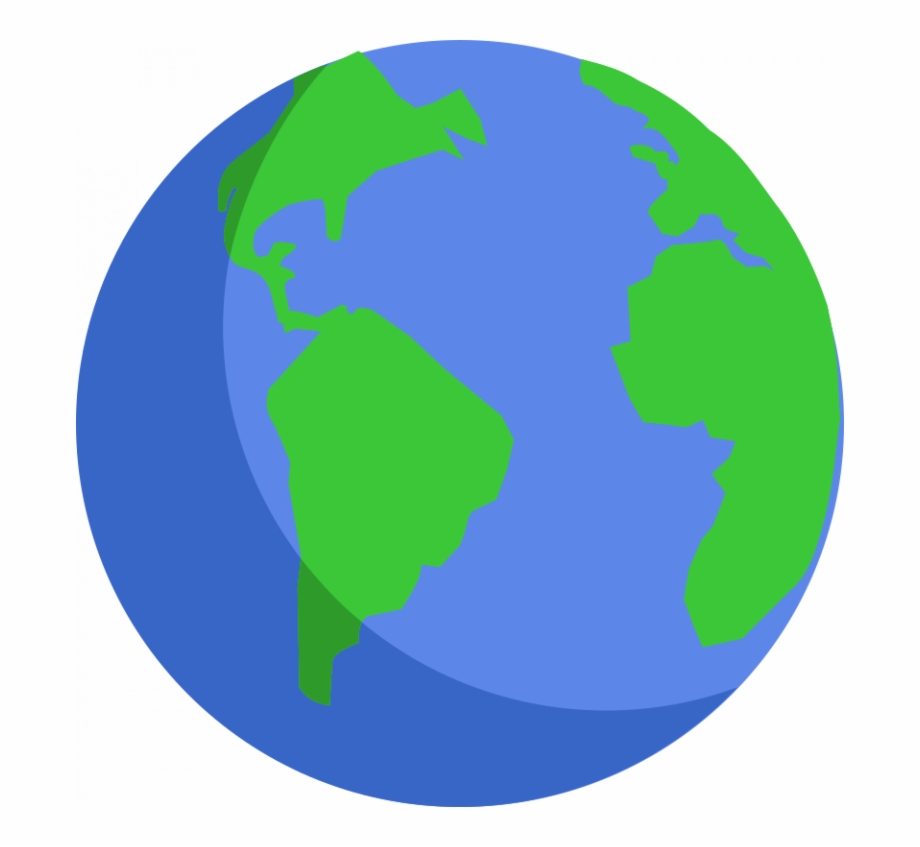 World globe free to. Planet clipart vector