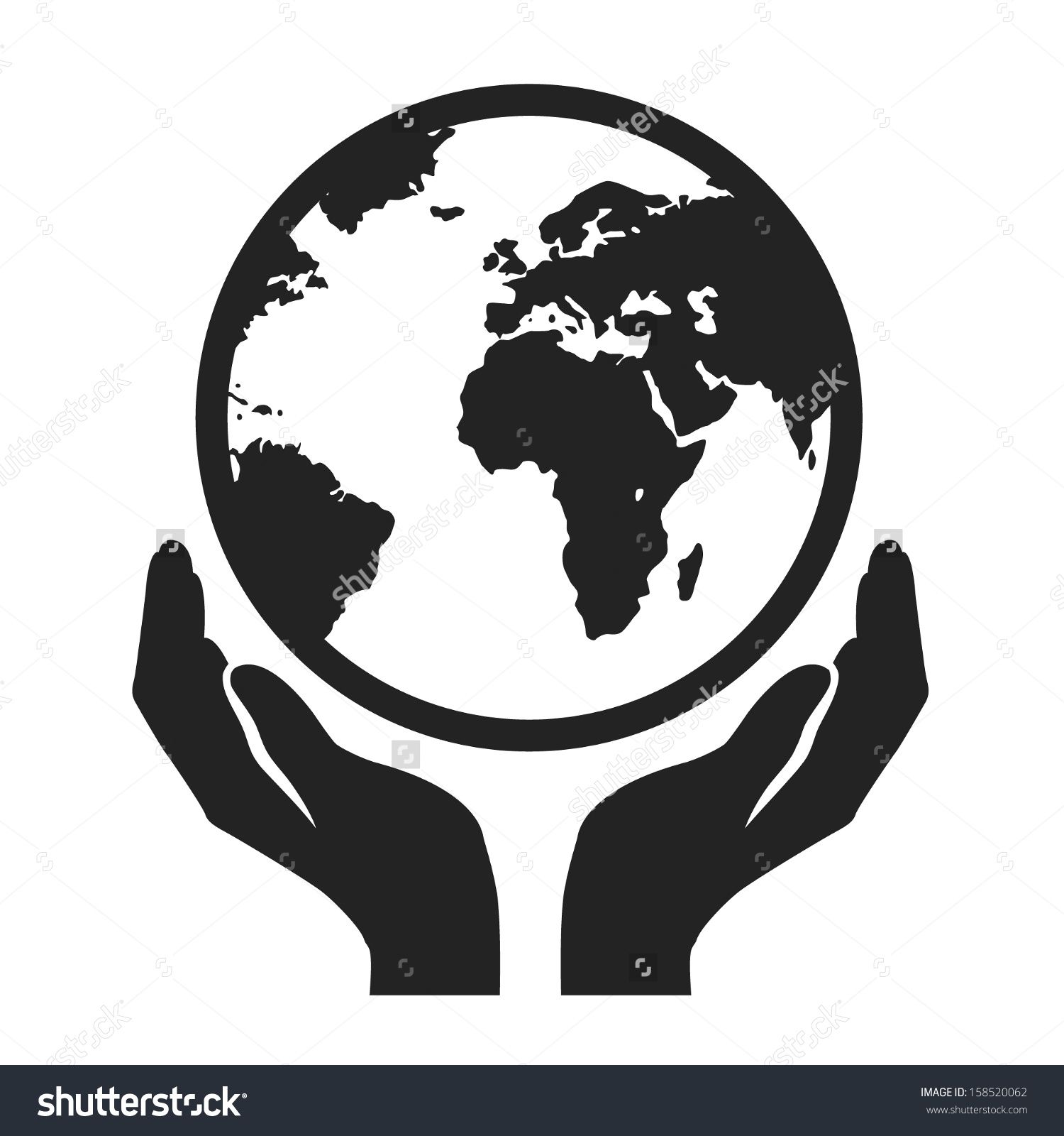 Clipart globe hands holding. Pin by pam pilger