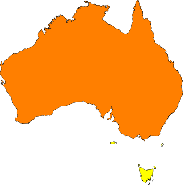 Clipart globe orange. Australia map clip art