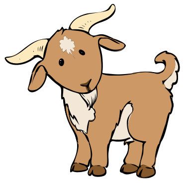 goat clipart big goat