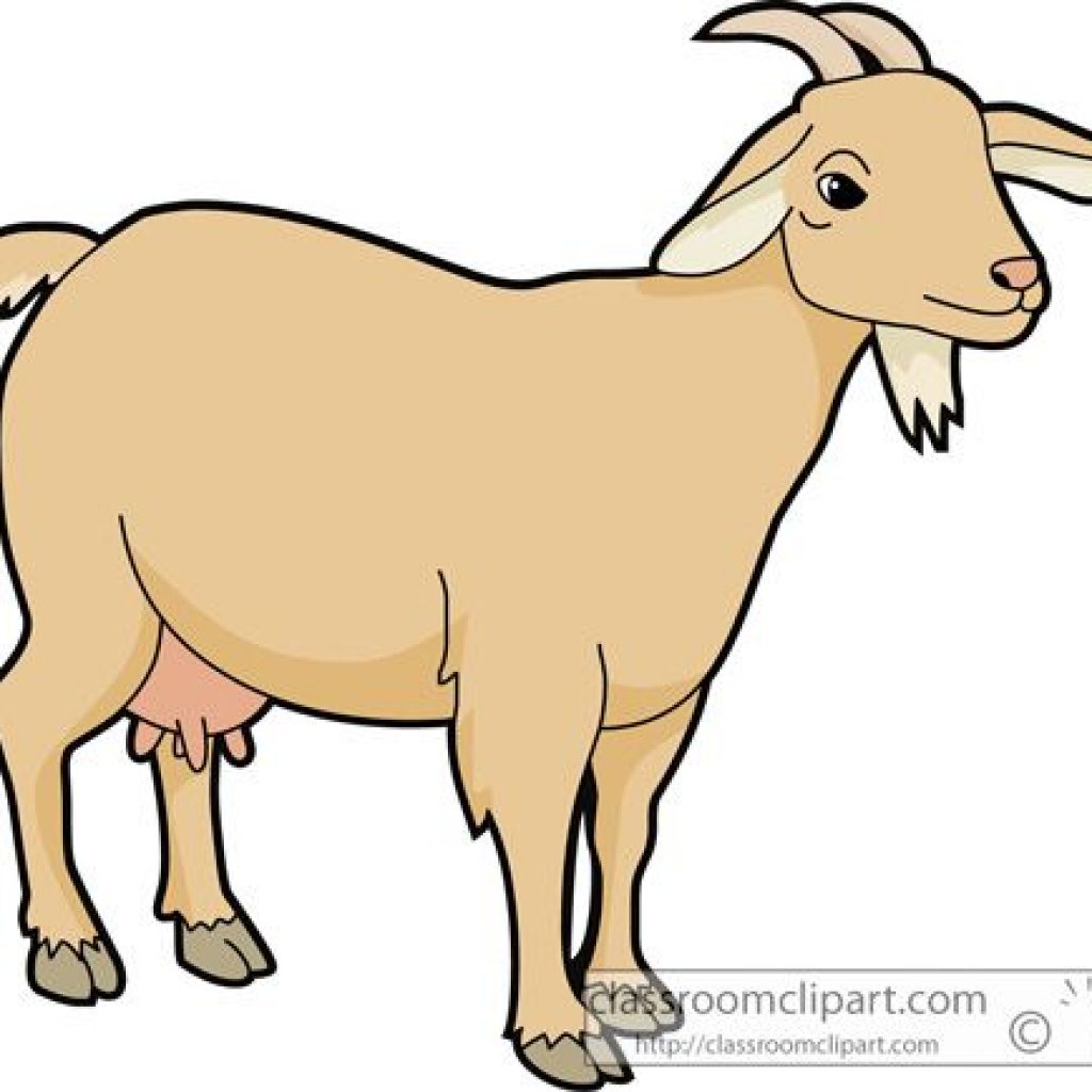 Mama Goat don`t go out Clipart