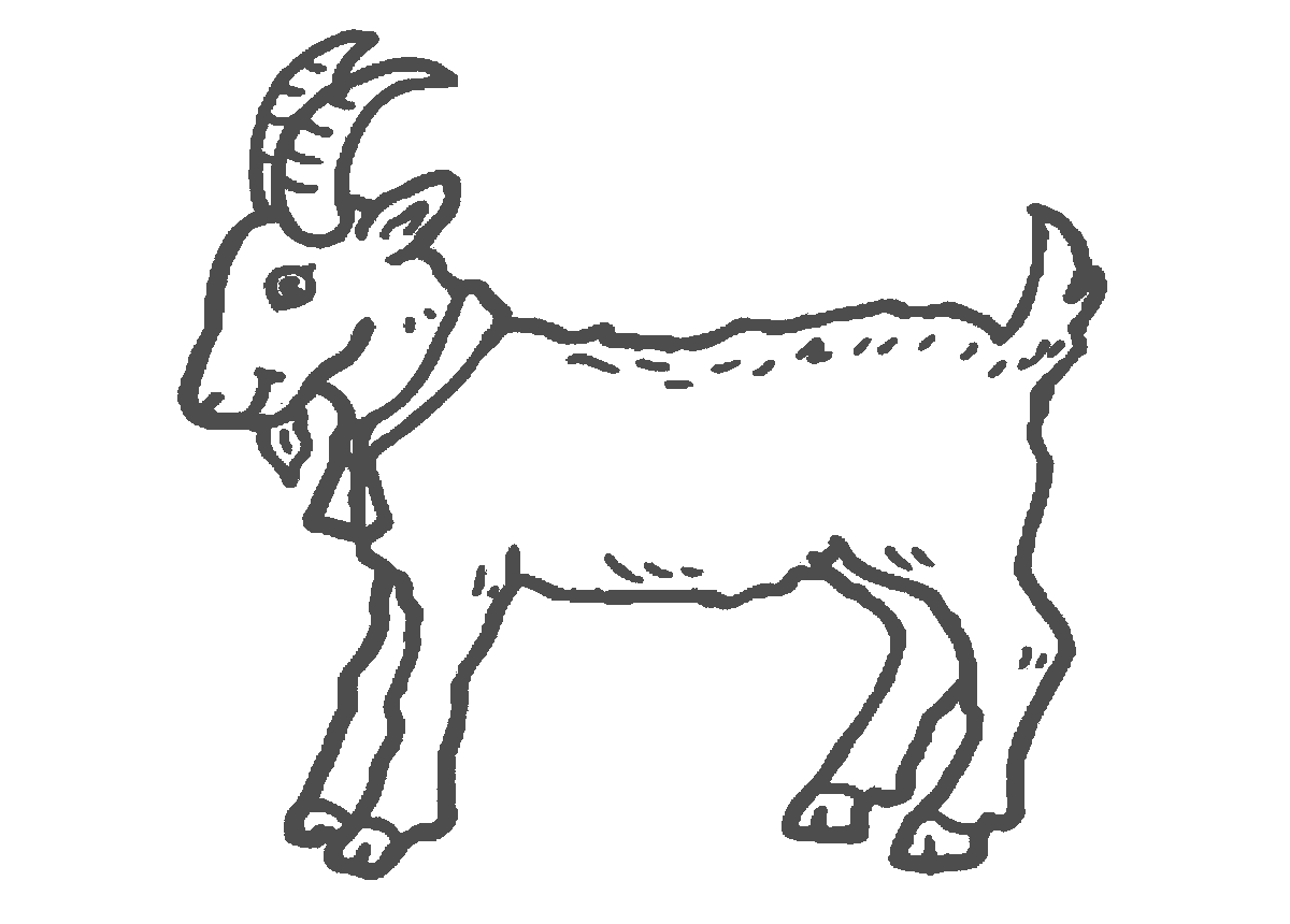 clipart goat bakri